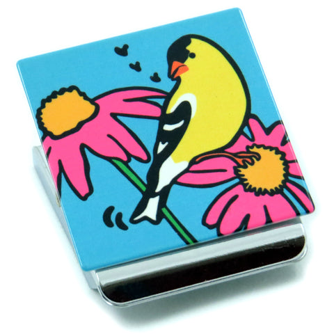 Goldfinch Clip Magnet