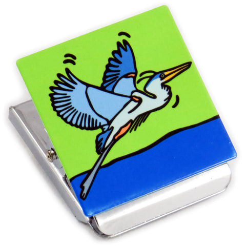 Great Blue Heron Clip Magnet