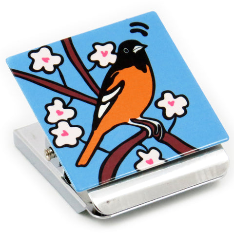 Oriole Clip Magnet