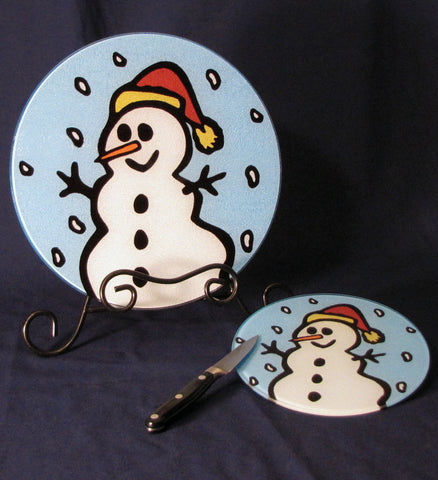 Snowman Cutting Board - 2 sizes available