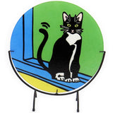 Tuxedo Cat/Black and White Cat Cutting Board - 2 sizes available