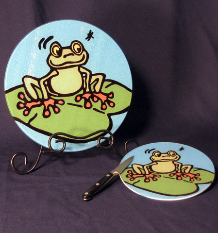 Frog Cutting Board - 2 sizes available