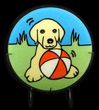 Yellow Labrador Retriever Dog/Puppy Cutting Board - 2 sizes available
