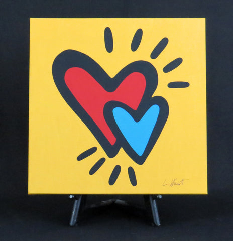 Hearts Fine Art Canvas - 2 sizes available
