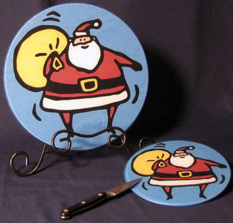 Santa Cutting Board - 2 sizes available