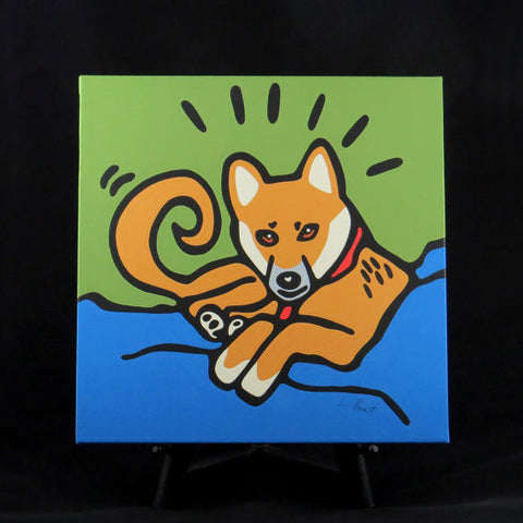 Shiba Inu Puppy/Dog Fine Art Canvas - 2 sizes available